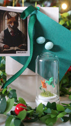 Topos en plata 925 con piedra natural + Mini domo