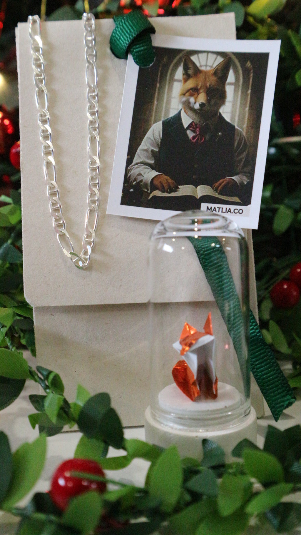 Pulsera de eslabones en plata 925 + Mini domo